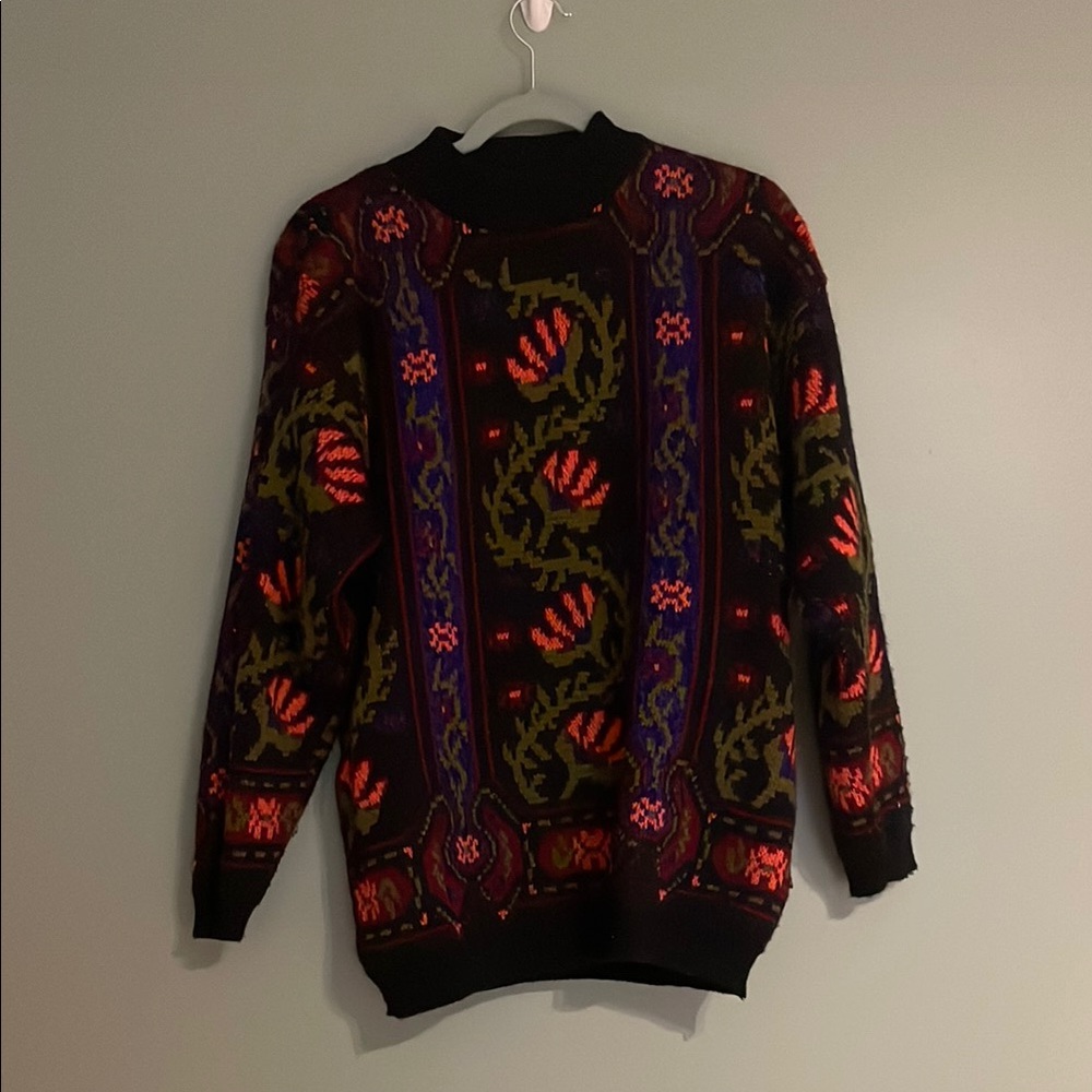 Quadro | Vintage Made in Italy Floral Sweater